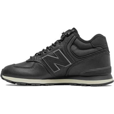 New Balance NB 574 Retro Antislip Duurzaam Mid-Top Casual Urban Commuting Hardloopschoenen Unisex sneaker Zwart MH574GX1 40.5 gray