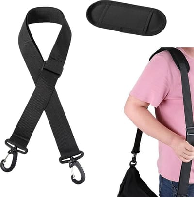 Universele Verstelbare Schouderband met Antislip Pad - 90-160 cm voor Laptop-, Reistas en Sporttas