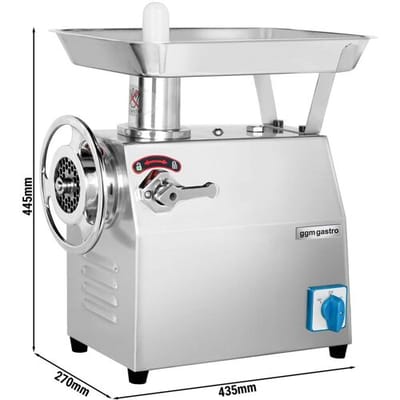 GGM Gastro Elektrischer Fleischwolf - Größe 22 - 250kg/h - 1,1 kW