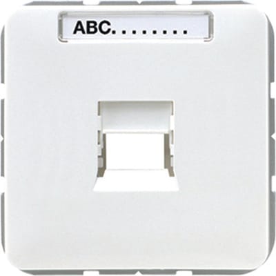 Jung CD500 Insteekplaat Schakelmateriaal - CD569-1WEWW