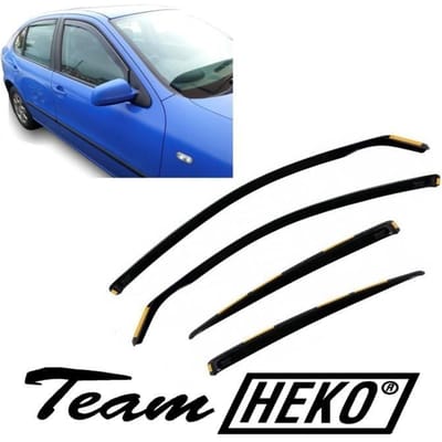 J&J AUTOMOTIVE | Heko Deflecteurs d'air Déflecteurs de Vent Pour Seat Toledo 4P/5P 1999-2005