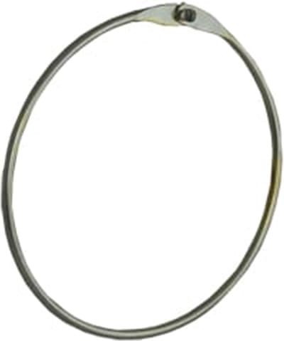 De Kledinghanger Gigant - Warenring - Riemhanger - 7986 - 50 Stuks - metaal - Verchroomd - zonder Haak - Ø 12 cm - Sjaalhanger - Stropdashanger - Marktring (7986/50)