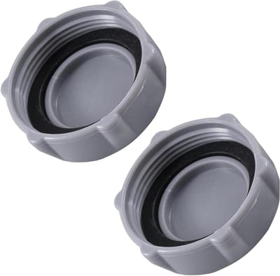 2-pack afvoerstops voor zwembaden, vervangende klepdeksels voor zwembadventielen, geschikt voor diverse modellen