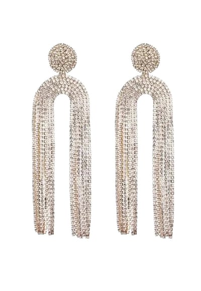 Margot Bardot River Oorbellen Rhinestones