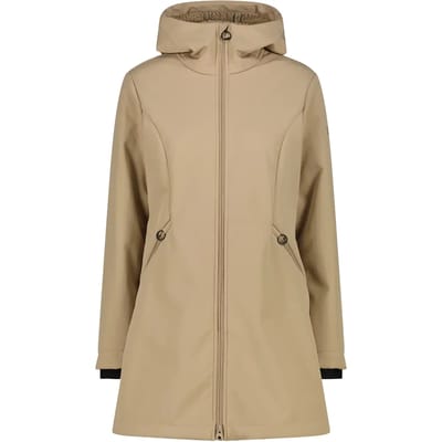 Dames parka met vaste capuchon CMP