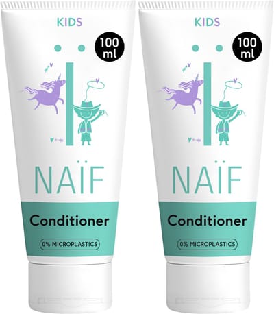 Naïf - Conditioner - Haarverzorging - Kids - Vegan - Natuurlijke Ingrediënten - Verzachtend - 2x100ml