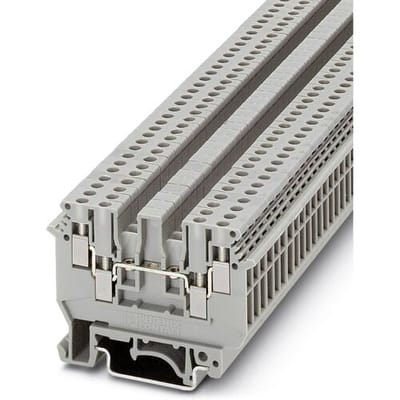 Phoenix Contact UDK 3 2775375 Doorgangsserieklem Aantal polen: 4 0.2 mm² 2.5 mm² Grijs 50 stuk(s)