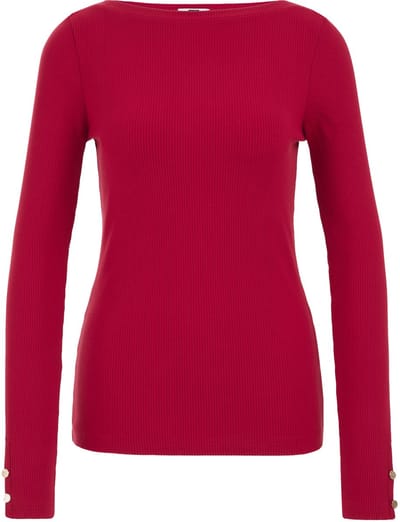 WE Fashion T-shirt Red Taglia: XL | Maglie a manica lunga Outlet | Donna | Rosso