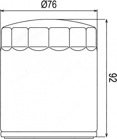 Filtre à huile Sifam pour Moto Harley Davidson 1690 FLHTCUI ELECTRA GLIDE UC 2012 à 2016 Neuf