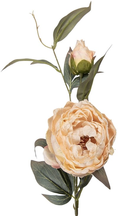 Clayre & Eef Kunstbloem 83 cm Beige Kunststof
