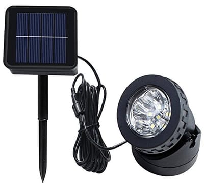 Zonne Energie Spotlicht Waterproof - LED Buitenverlichting voor Tuin en Fontein