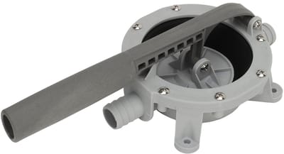Allecto - Wateroverdrachtpomp - Handmatige Membraanlenspomp - Lichtgewicht en Stevig - Ideaal voor Jachtmotorboten - Efficiënt Pompen - Back-up voo...