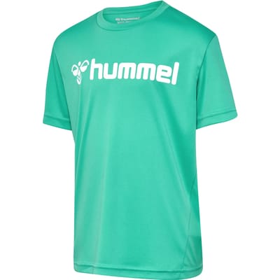 Hummel kindersportshirt met Hmllogo, jersey, kort mouw, kinderen 226164