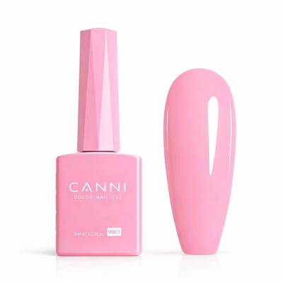 Canni - Gellak - 10 ml - HEMA-vrij - TPO-vrij - Gellak nagellak - Gel lak - Gel - Pink Gellac - Gellac - Gellak set kleuren - Gellak starterspakket - Gellak rood
