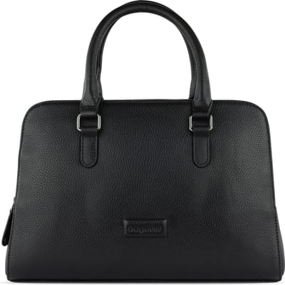 bugatti Handtas Schoudertas Elsa Top Handle Black Zwart