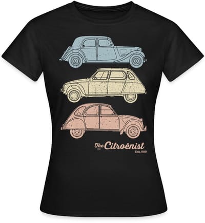 Citroën 2CV The Citroenist T-Shirt Dames