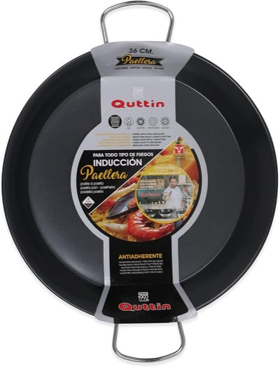 Grote Roestvrijstalen Paella Pan voor Alle Warmtebronnen