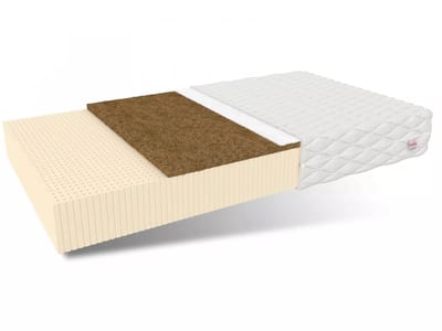FDM® TORO MAX Matras 80x200 cm - Hoogte 20 cm H2 en H3 - Koudschuim Latex Matrassen - Dubbelzijdig - 7 zones - Antiallergisch