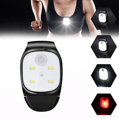 Hardloop Verlichting – Borstlamp – USB Oplaadbaar – Borstlamp voor Hardlopen & Wandelen