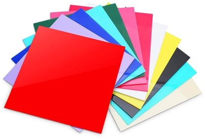 Kleurrijke Transparante Acrylplaten voor Lasergraveren, 3 mm Dikte, Ideaal voor DIY en Creatieve Projecten