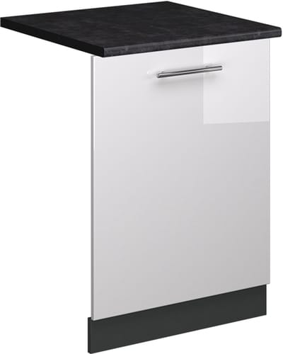 Vicco Fame-Line Vaatwasserfrontpaneel – 60 cm, WB Antraciet Wit Hoogglans