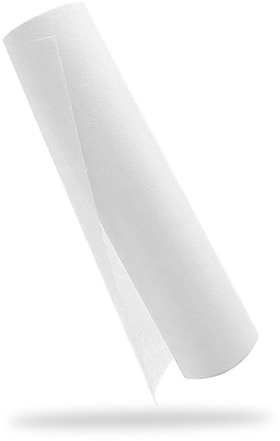 Vlies Tafelloper - Decoratief Tafelband voor Doop, Communie, Verjaardagen, Bruiloften en Feesten - Wit - 30 cm x 25 m