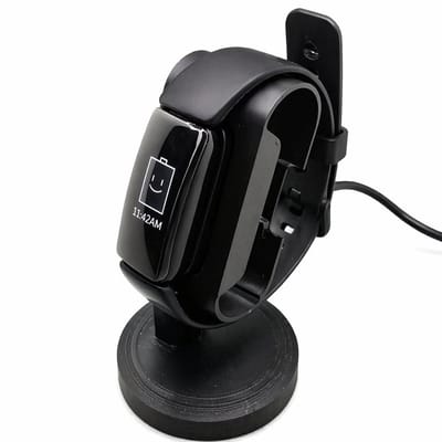 Oplaadstandaard Geschikt voor Fitbit Inspire 3 – Luxe Watch Stand met Kabelmanagement – Charging Dock Houder – Bureau en Nachtkastje Organizer