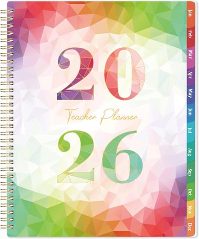 Lesplanner Onderwijs 2025-2026 - Jaarplanner voor Leraren van Juli 2025 t/m Juni 2026