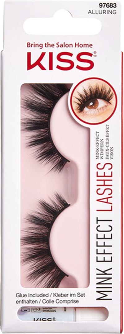 Kiss Kunstwimpers Mink Alluring - Wimperextensions - Lashes - Nep Wimpers - Alluring