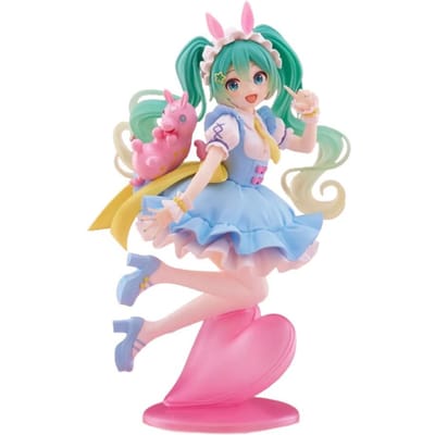 Hatsune Miku Rody Wonderland Anime PVC Actiefiguur AMP Sprookjesreeks Verzamermodel Speelgoed Verjaardagscadeau voor Fans gray