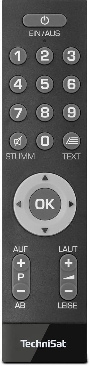 TechniSat IsiZapper Universal afstandsbediening TV Drukknopen