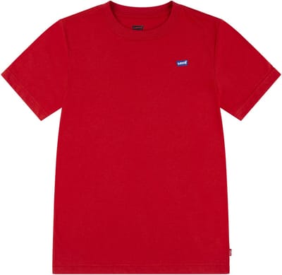 Levi´s ® Kids Batwing Chest Hit T-shirt Met Korte Mouwen Rood 10 Years Jongen