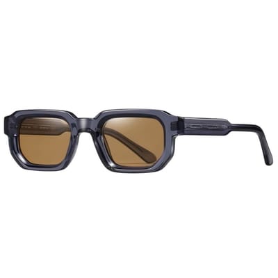 Loud and Clear® - Zonnebril - Heren - Dames - Vierkant - Grijs - Gepolariseerd - Polariserend