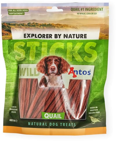 Antos WILD Sticks Kwartel 400 gram