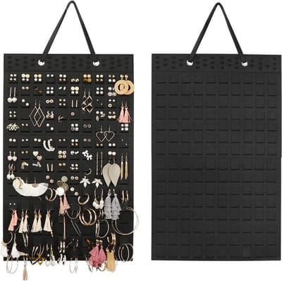 Haarelastiekjes Organizer-Haar Accessoires Opbergtas - Vilt Haar Bogen Houder - Meisjes Kamer Decoratie