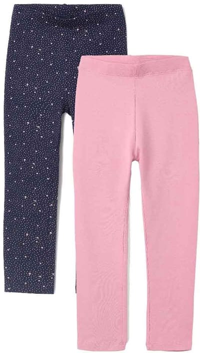 Zippy 3107140602 Leggings 2 Eenheden Blauw,Roze 6-7 Years Meisje