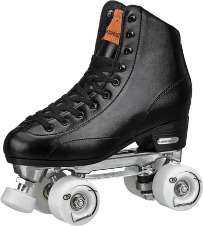 Rolschaatsen Heren - Roller skates - Freestyle skating - Verstelbare stoppen - 60mm wielen - Zwart