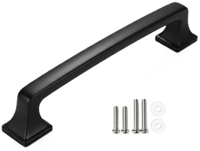 MSQDESIGN - Handgrepen zwart 96mm - Handgrepen keukenkast - Handgrepen kast - Meubelgrepen - Keukengreep zwart - Kastgrepen - Handgrepen keukenkastjes - Meubelgreep - Handgrepen voor deurtjes - handgreep keukenkast zwart - Deurgreep