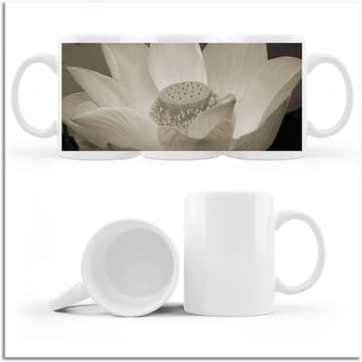 Koffie Thee Mok Cup met Foto Lotus Lotus Bloem No. H3054M_Cup