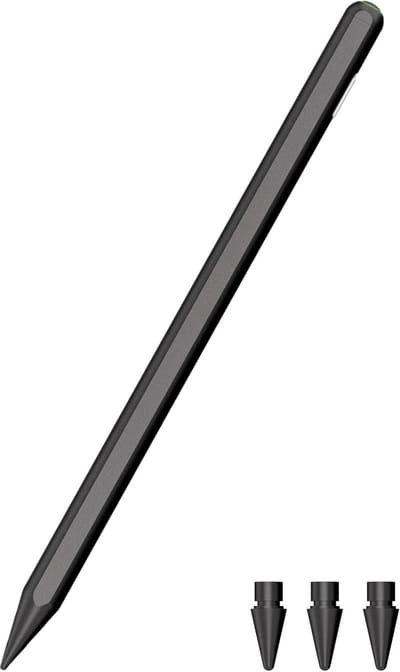 Stylus Pen voor iPad 2018-2024 - Snel Opladen, Palm Rejection en Nauwkeurige Schrijven