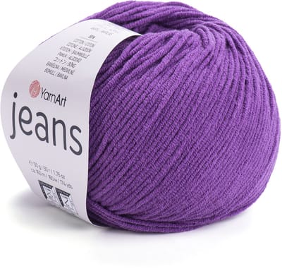 YarnArt Jeans – Katoenmix Breigaren – 50g – 160m – 55% Katoen / 45% Acryl – Voor Amigurumi & Kleding - Kleur 50