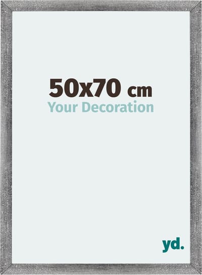 Your Decoration - Fotolijst 50x70 cm - MDF - Grijs Geveegd - Mura
