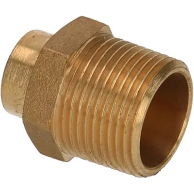Sanivesk Soldeer Recht Overgang 15mm X 3/4"m