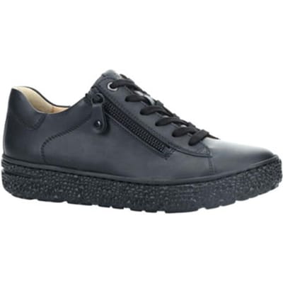 Hartjes Sneaker 162.1402/99 01.00 Zwart Zacht Glad Leer Wijdte H