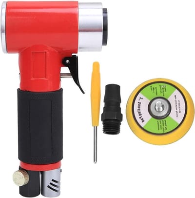 Lucht Schuurmachine - Mini Polijstmachine - Oppervlakken Bewerken - Hoge Snelheid 15000 Tpm - 2 Inch Schijf - 01