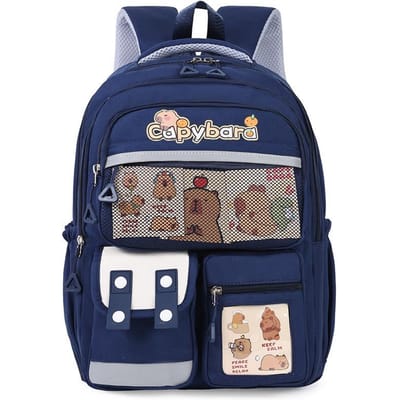 Cartoon Basisschoolleerling Schooltas Rugzak Lichtgewicht Grote Capaciteit Slijtvast Kinder Schooltas .