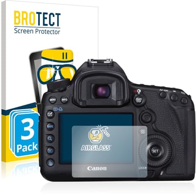 Screenprotector 3 Stuks voor Canon EOS 5D Mark III Beschermglas transparant