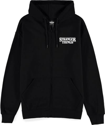 Stranger Things - Fireball Vest met capuchon - L - Zwart