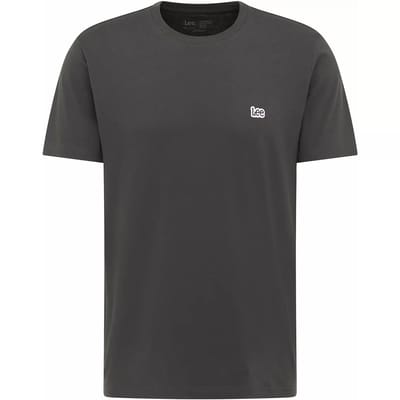 Lee Patch Logo T-shirt Met Korte Mouwen Grijs 2XL / Regular Man