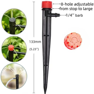 Automatisch Bewateringssysteem Getimed Waterapparaat Tuin Terras Druppelirrigatiekit voor Potplanten Vakantie Bewatering for 2 Pots Plants